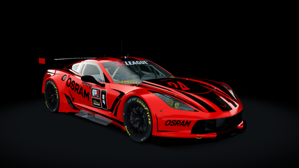 Chevrolet Corvette C7R, skin 24_Wolf24h