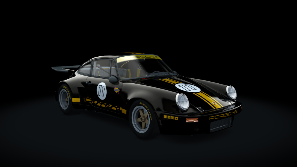 Porsche 911 Carrera RSR 3.0, skin 11_rsr_black_gold