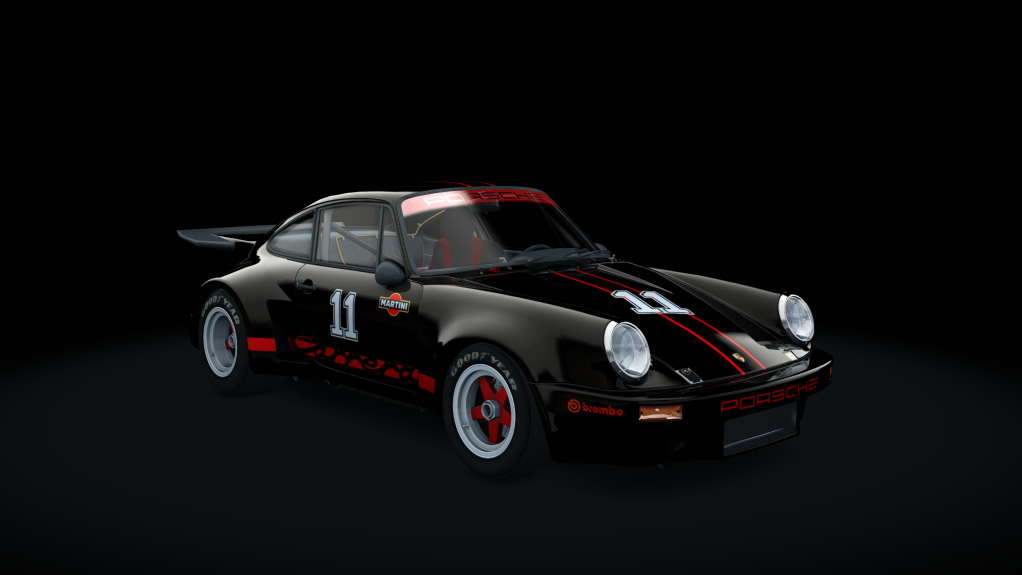 Porsche 911 Carrera RSR 3.0, skin 11_rsr_black_red