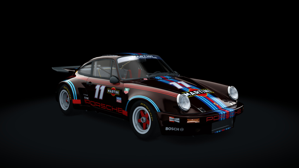 Porsche 911 Carrera RSR 3.0, skin 11_rsr_martini_black