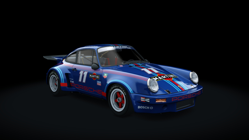 Porsche 911 Carrera RSR 3.0, skin 11_rsr_martini_blue