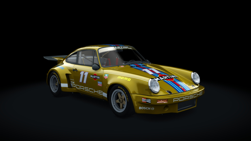 Porsche 911 Carrera RSR 3.0, skin 11_rsr_martini_gold