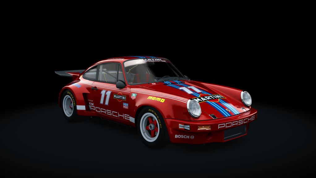 Porsche 911 Carrera RSR 3.0, skin 11_rsr_martini_red