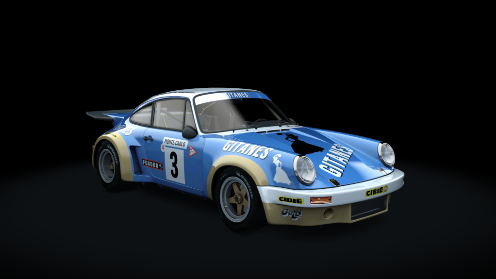 Porsche 911 Carrera RSR 3.0, skin 3_Gitanes