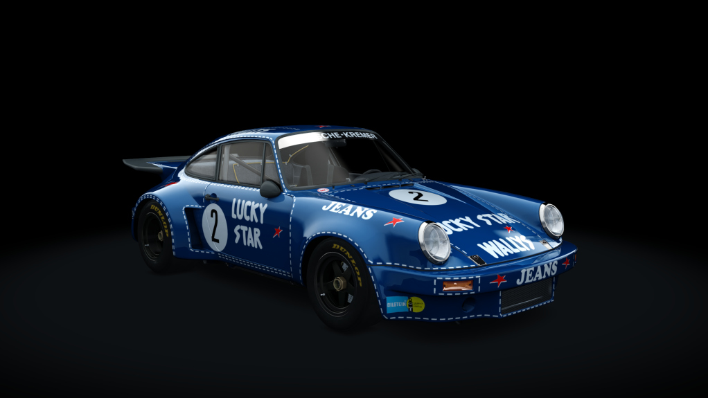 Porsche 911 Carrera RSR 3.0, skin Kremer-Wallys_1975