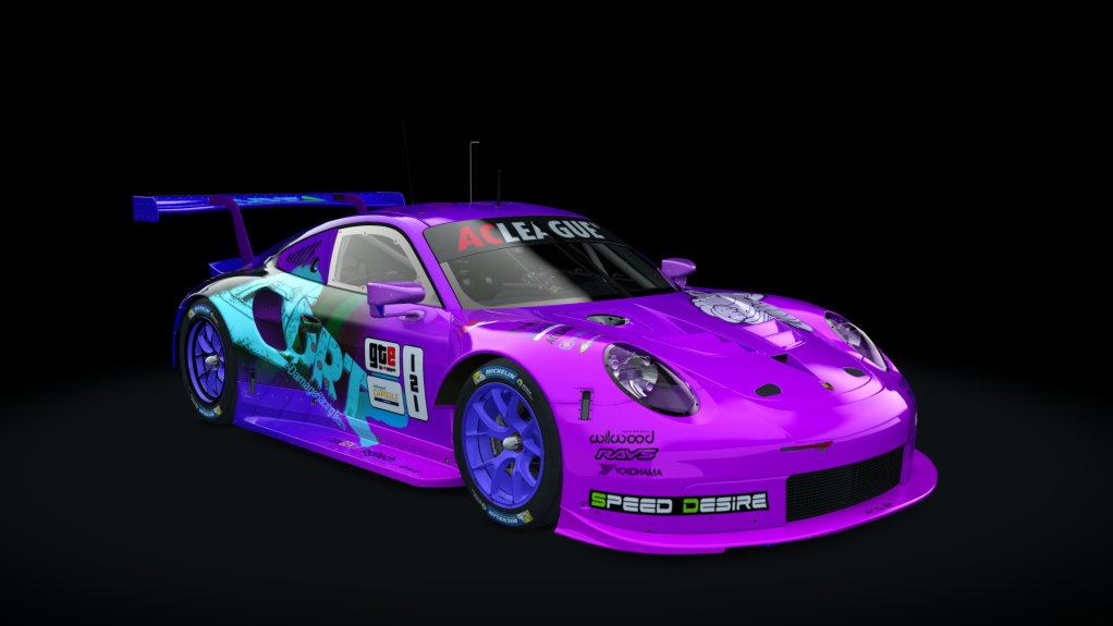 Porsche 911 RSR 2017, skin 121_edgEe SRC