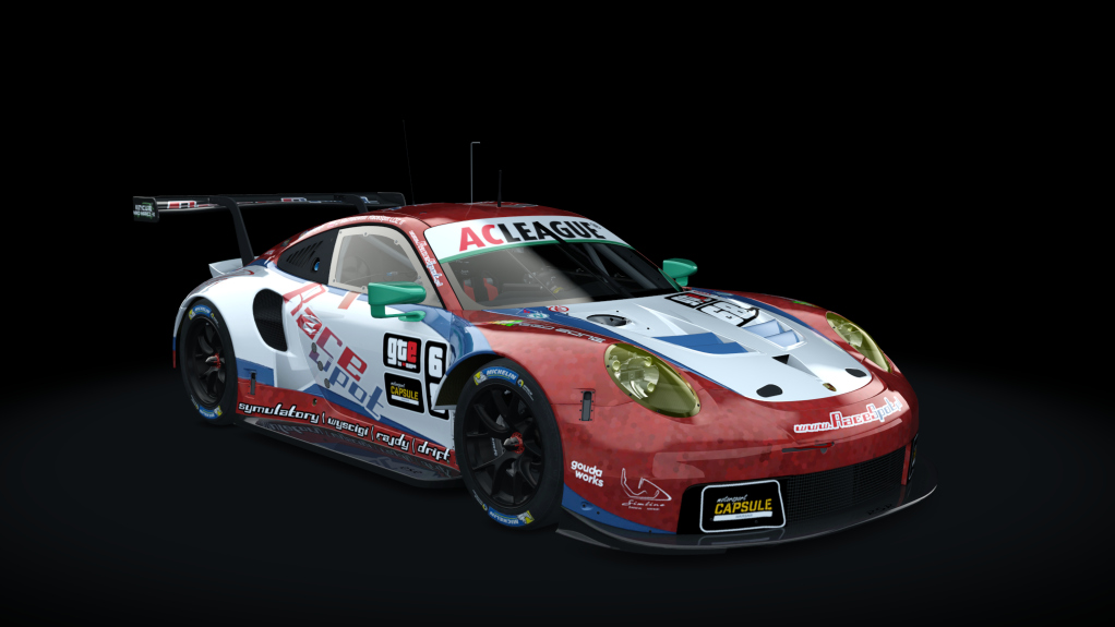 Porsche 911 RSR 2017, skin 68_D Machalowski