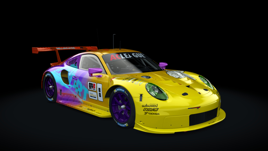 Porsche 911 RSR 2017, skin 80_Swider80