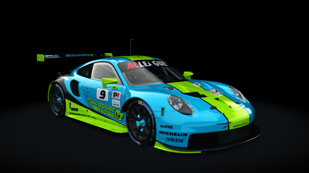 Porsche 911 RSR 2017, skin 9_adi011
