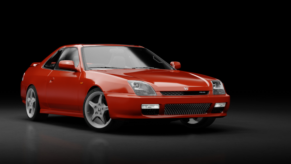 Honda Prelude MK5, skin Milano Red