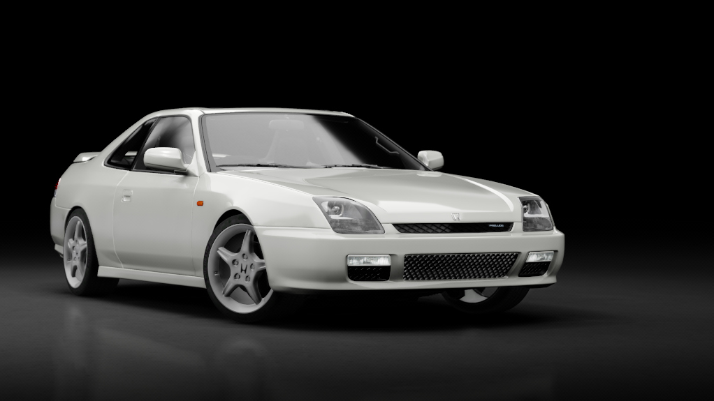 Honda Prelude MK5, skin Premium White Pearl Tricoat