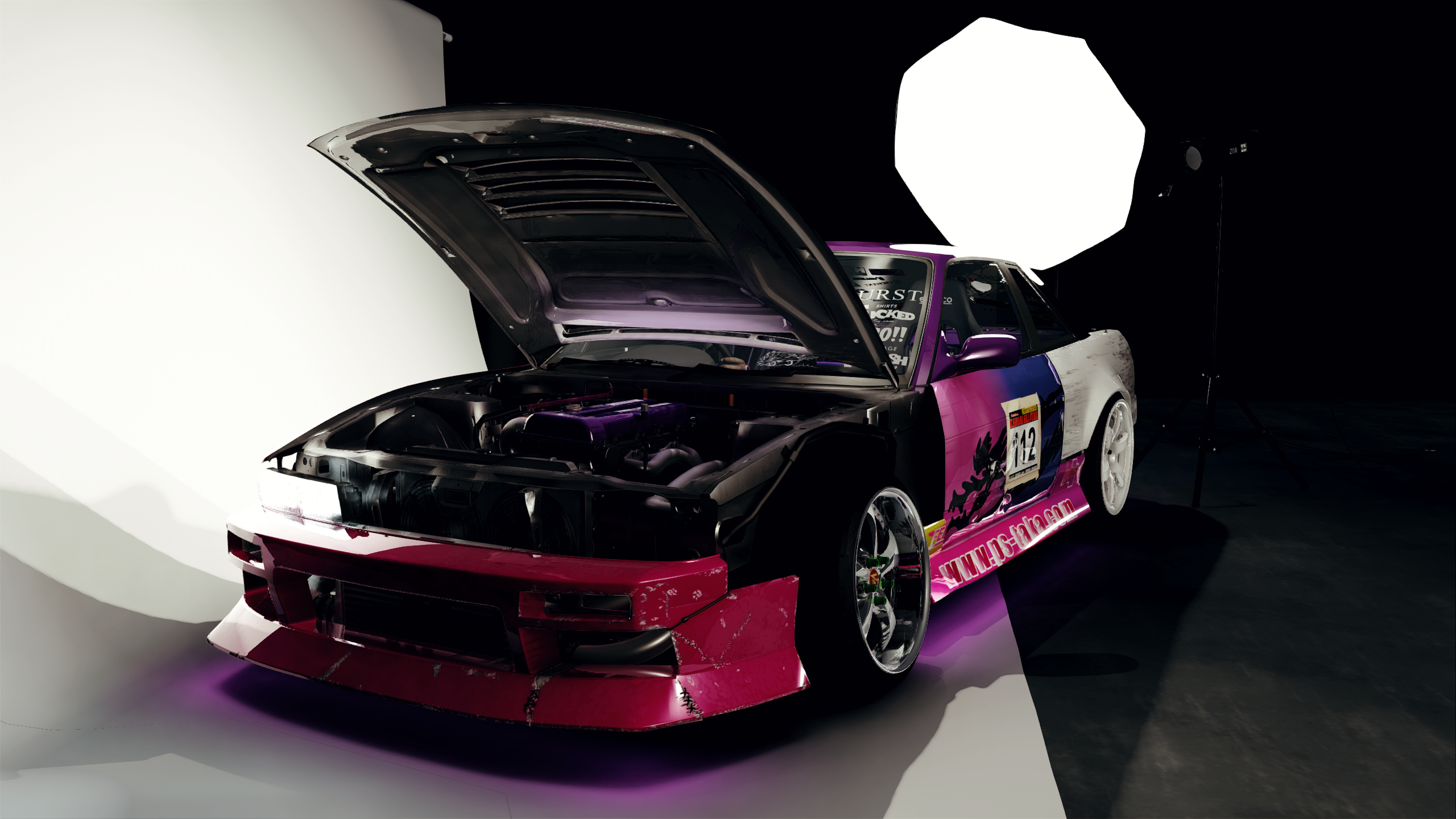 NStyle Nissan s13 Missile Low Poly Preview Image