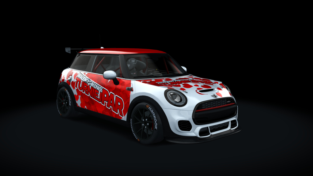 Mini Cooper S JCW Challenge Italia "PRO", skin Walentynki_1