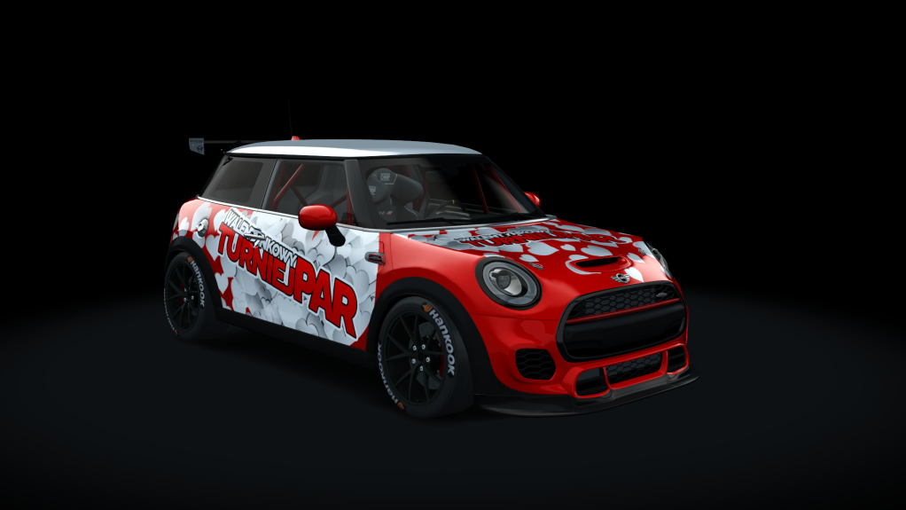 Mini Cooper S JCW Challenge Italia "PRO", skin Walentynki_2