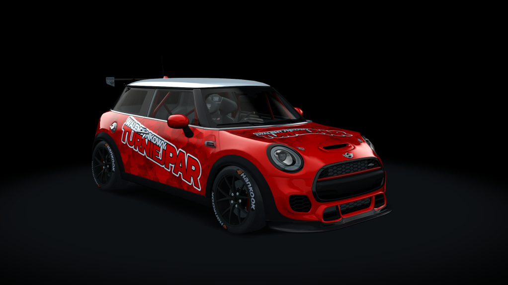 Mini Cooper S JCW Challenge Italia "PRO", skin Walentynki_4