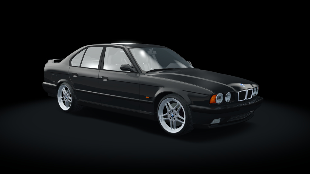 BMW M5 E34 Turbo Drift, skin Black_Sapphire_metallic