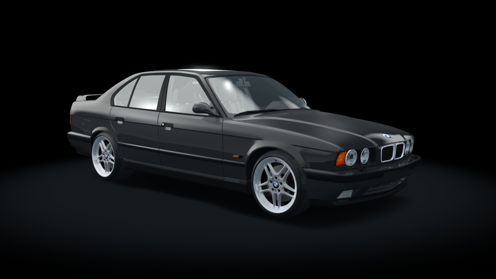 BMW M5 E34 Turbo Drift, skin Frozen_Black