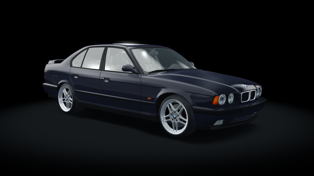 BMW M5 E34 Turbo Drift, skin Midnight_Blue