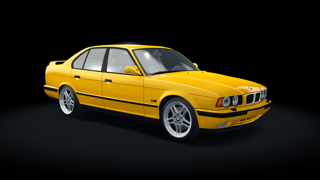 BMW M5 E34 Turbo Drift, skin Orange