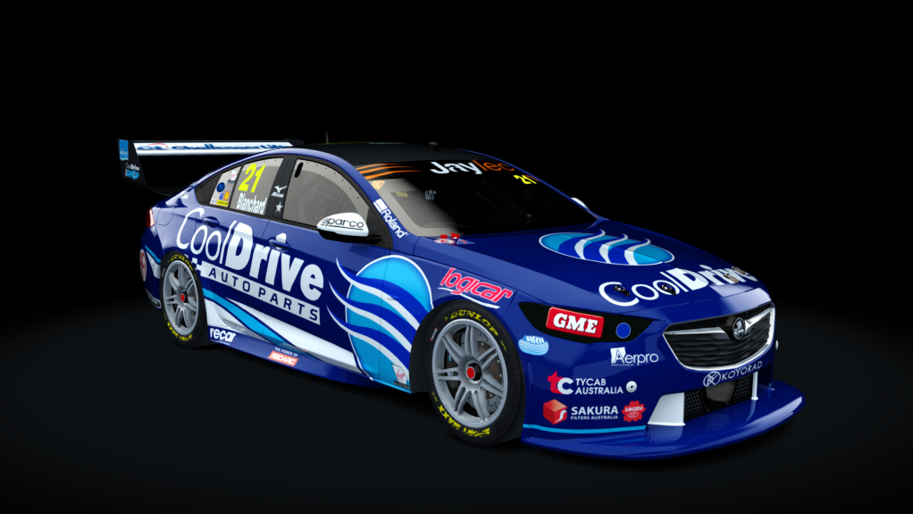 Supercar (V8) Holden Commodore ZB, skin 2018_021_r01