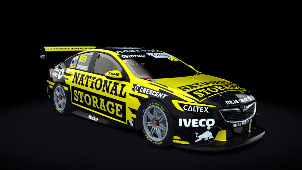 Supercar (V8) Holden Commodore ZB, skin 2018_888_r15
