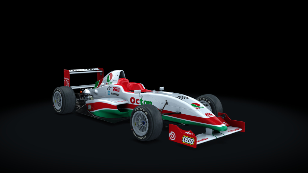 Tatuus FA01, skin 106-octan