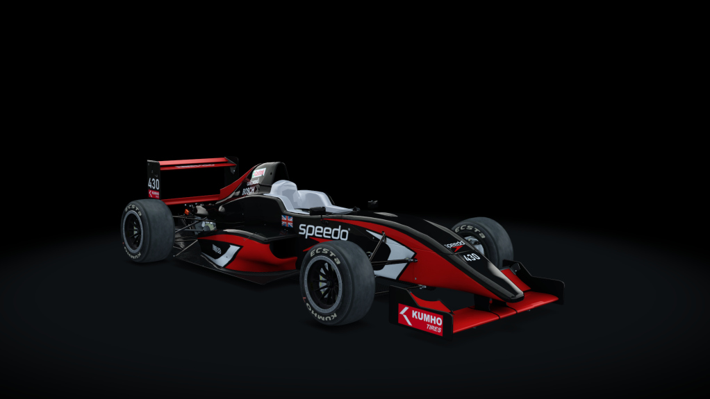 Tatuus FA01, skin 430-speedo