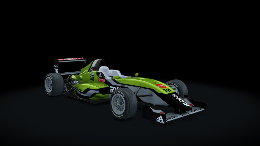 Tatuus FA01, skin 742-ryobi