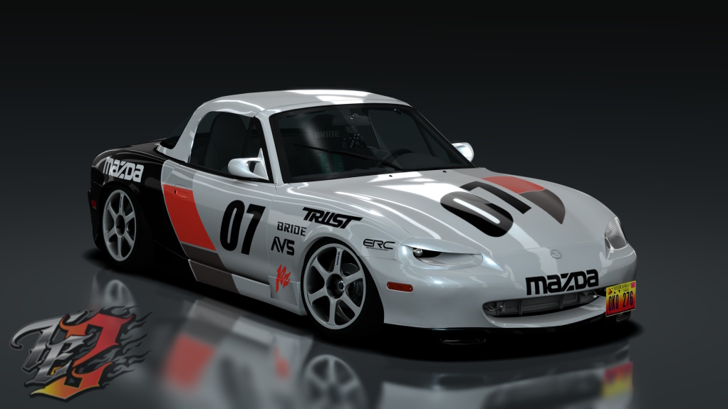 TE2 1999 Mazda Miata RaceSpot, skin RaceSpot_01
