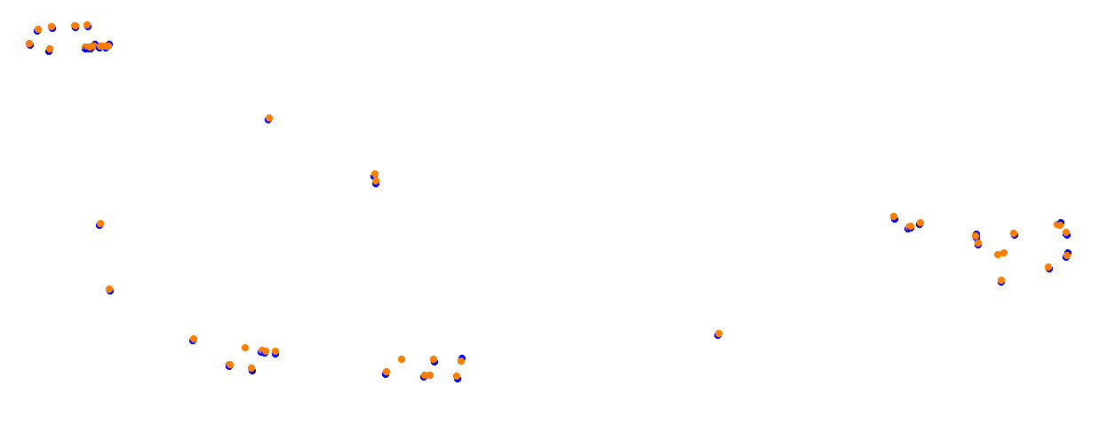 Miami Bayside Sprint collisions