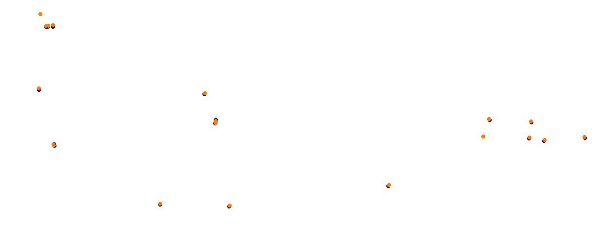 Miami Bayside Sprint collisions