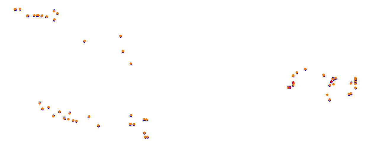 Miami Bayside Sprint collisions