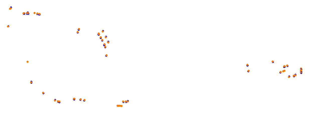 Miami Bayside Sprint collisions