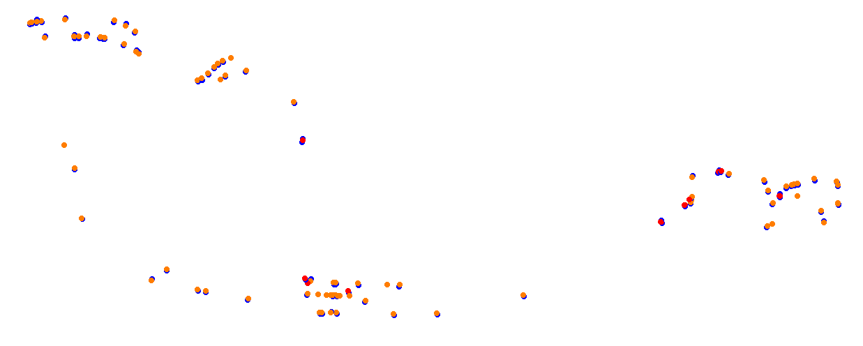 Miami Bayside Sprint collisions