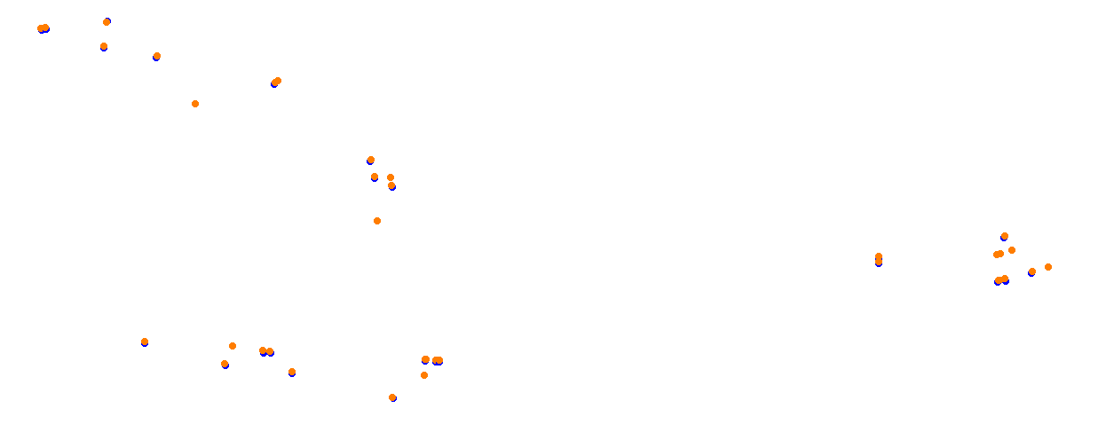 Miami Bayside Sprint collisions