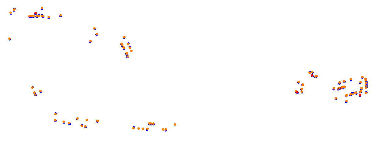 Miami Bayside Sprint collisions