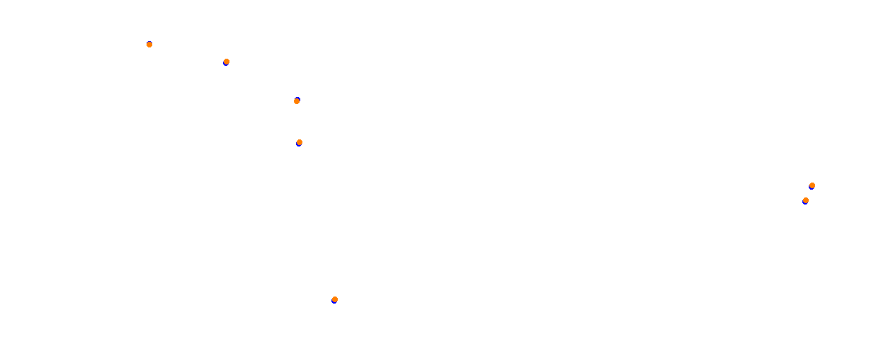 Miami Bayside Sprint collisions