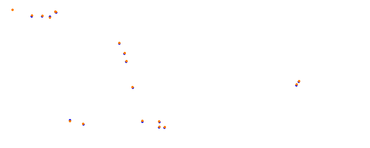 Miami Bayside Sprint collisions