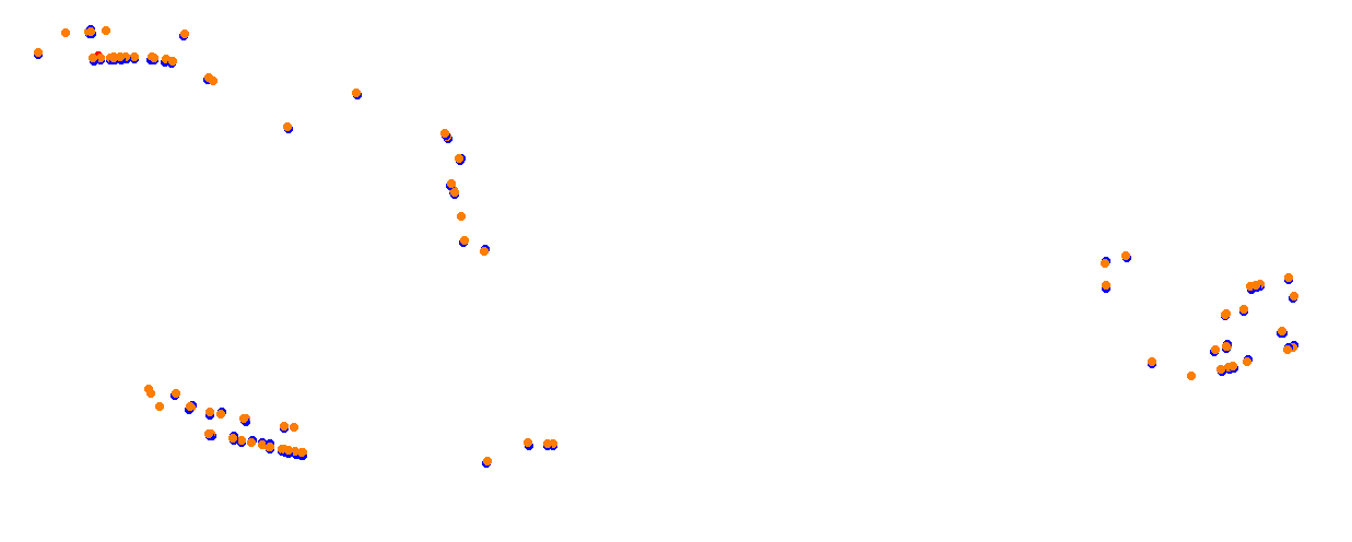 Miami Bayside Sprint collisions