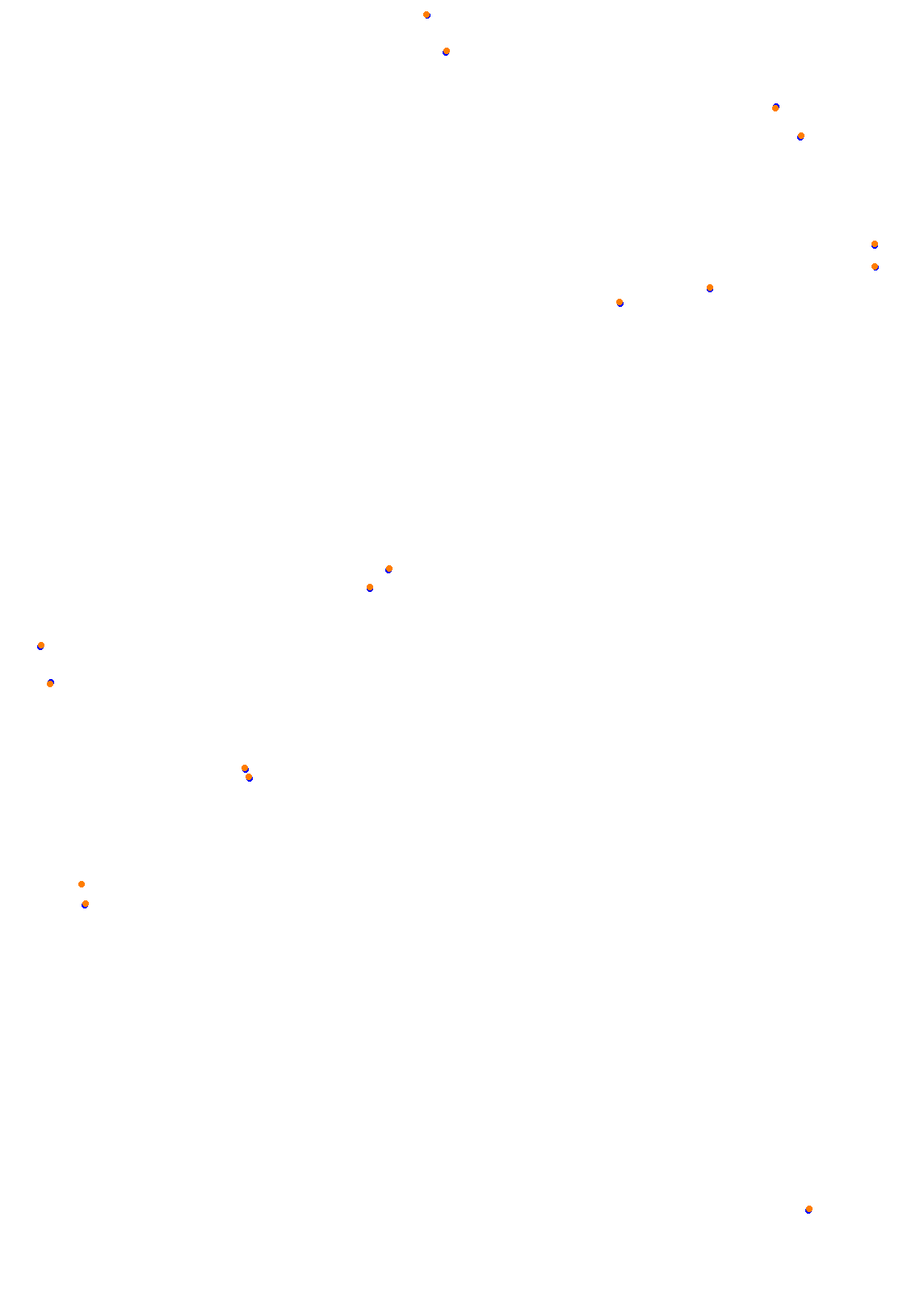Road America - PE Layout collisions