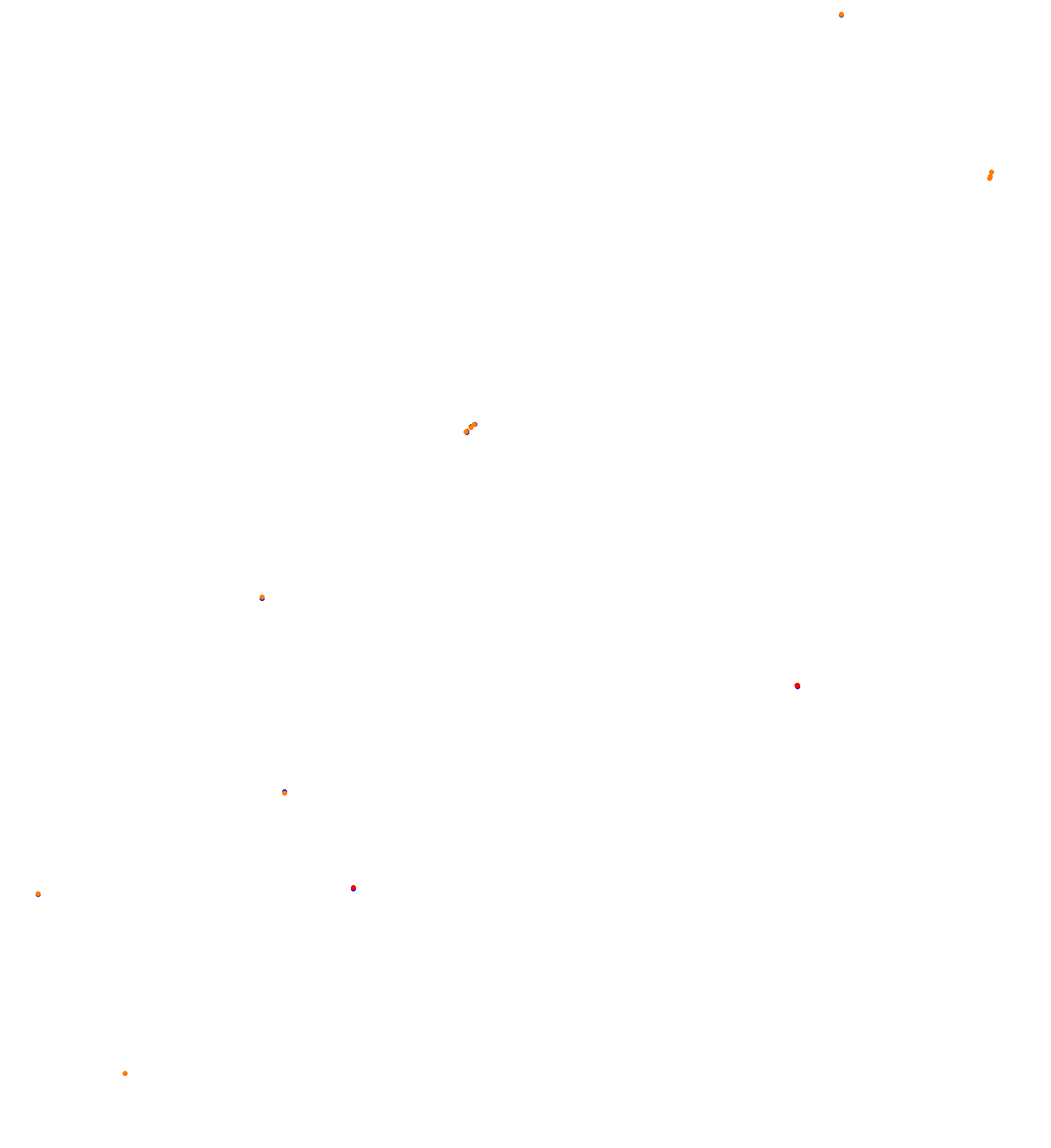 Napoli 1934-57 collisions