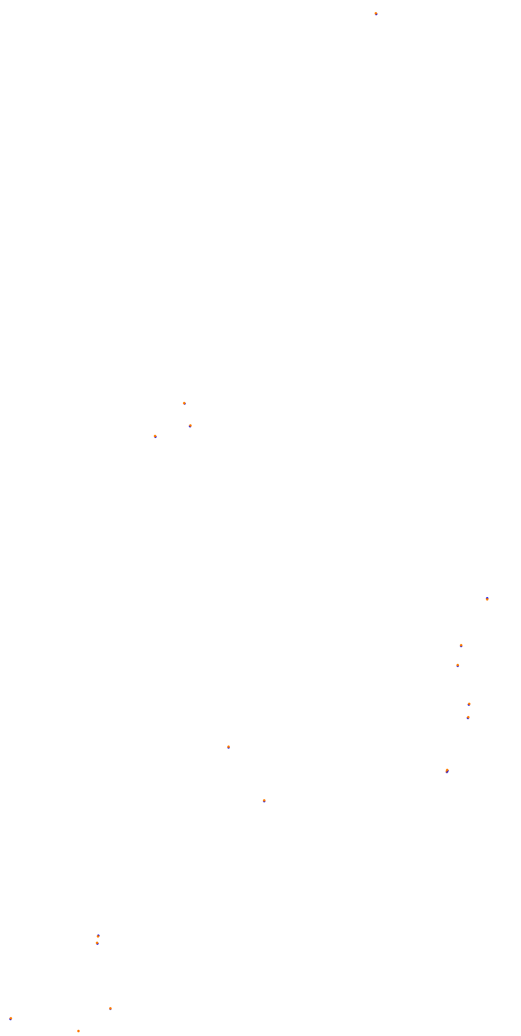 Deepforest Raceway collisions
