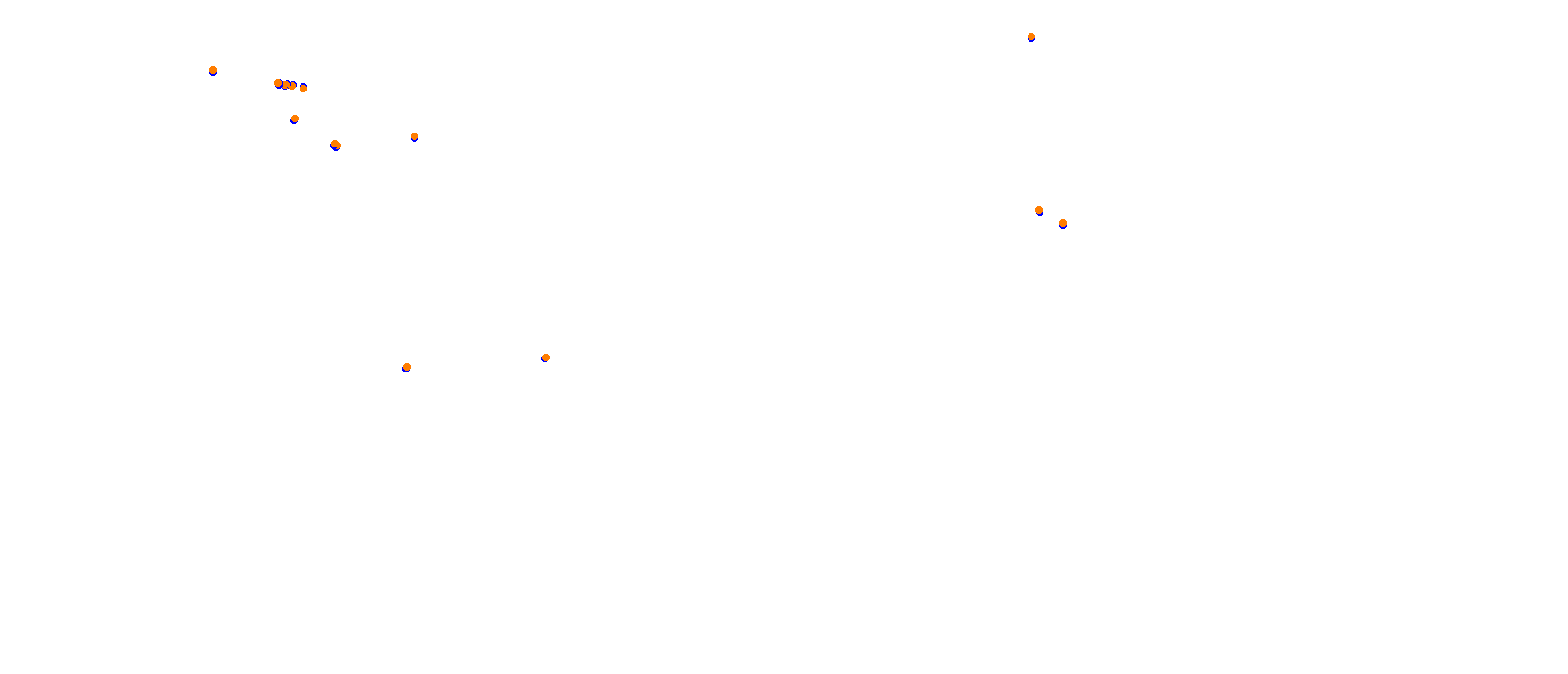 Okayama Piper circuit collisions