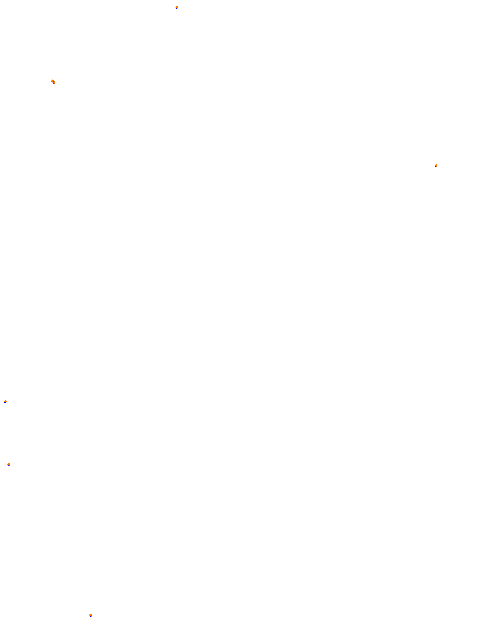 Road Atlanta 2021 - Short Layout collisions