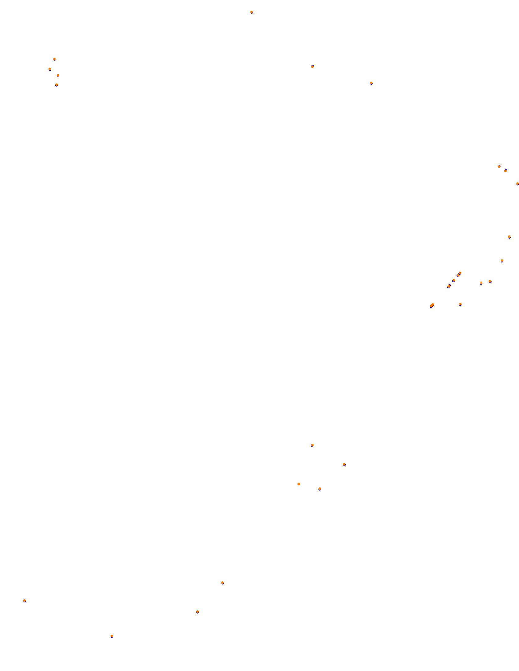 Road Atlanta 2021 - Short Layout collisions