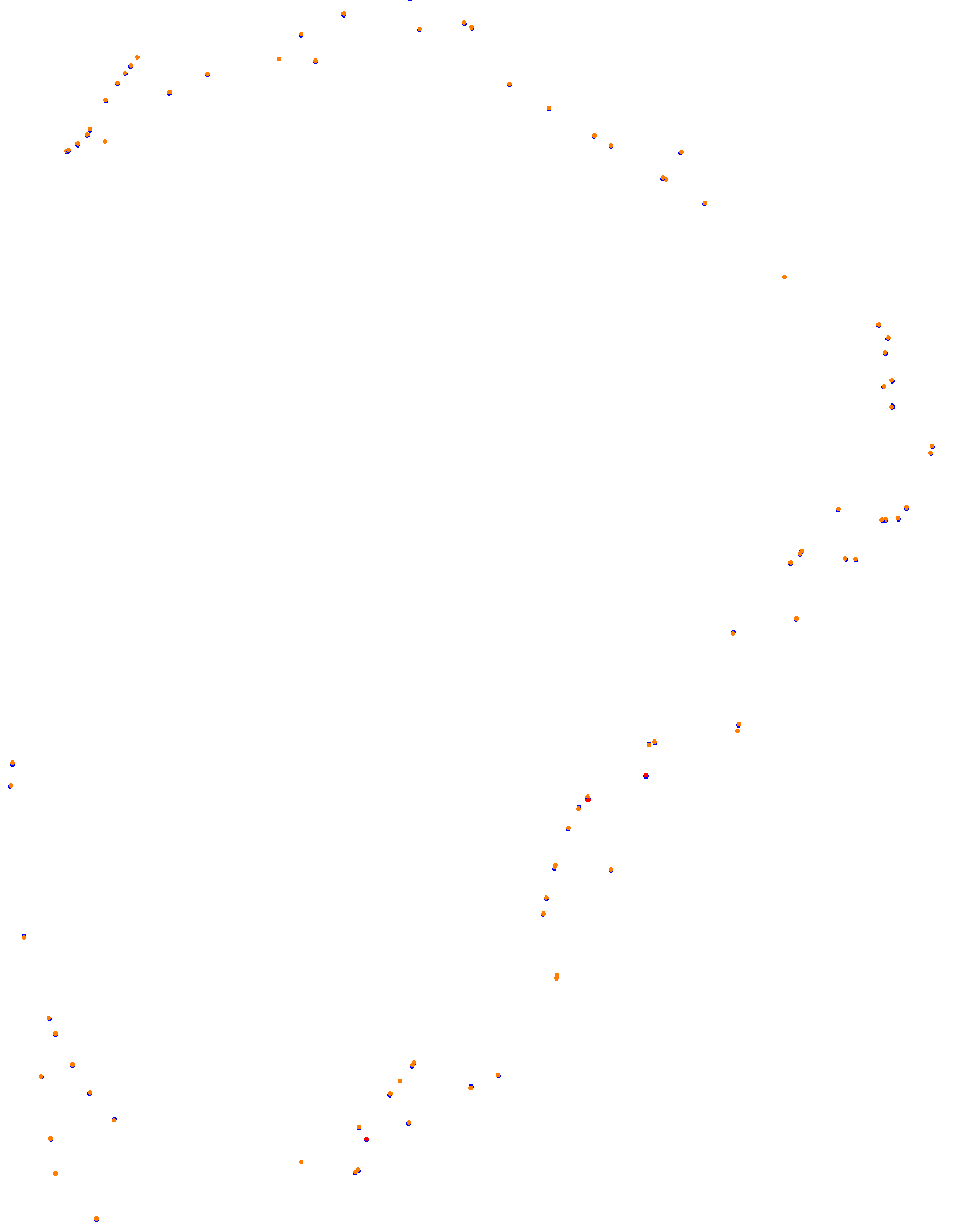 Road Atlanta 2021 - Short Layout collisions